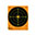 CALDWELL Orange Peel 8" Bullseye Target - 5PK